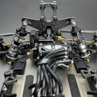 R1WURKS (B7 Series) Lowered Rear Tower Set, Inverted Front Shocks In Rear