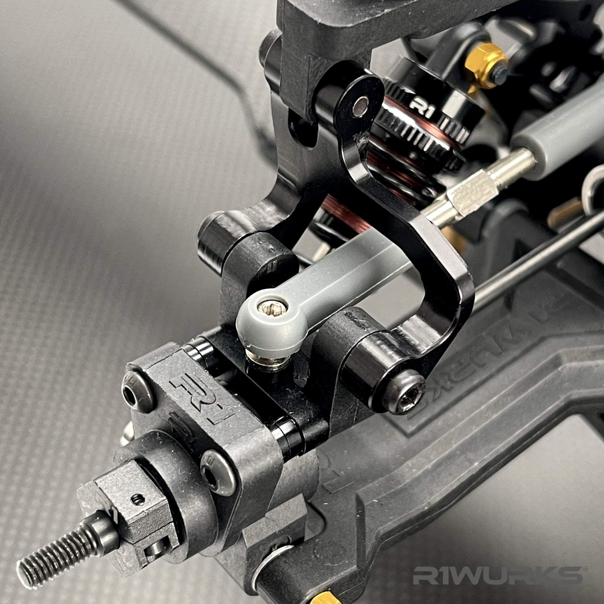 R1WURKS DC1 Aluminum Rear Riser – R1 Brushless Motor Lab, LLC.