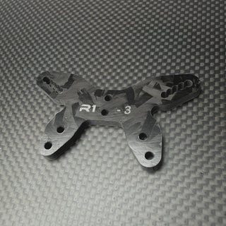 R1WURKS (LD3 Series) Front Carbon Fiber Shock Tower -3mm