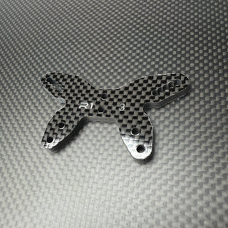 R1WURKS (LD3 Series) Front Carbon Fiber Shock Tower -3mm