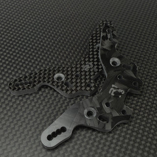 R1WURKS (LD3 Series) Rear Carbon Fiber Shock Tower -3mm