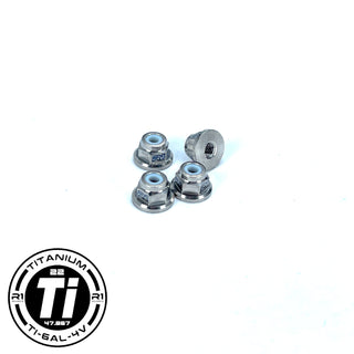 R1WURKS Titanium M3 Flange Locknuts