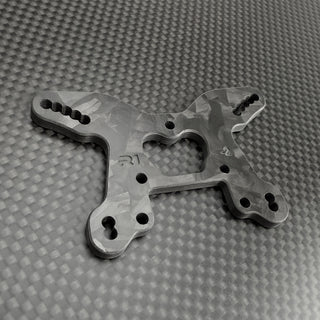 R1WURKS (CAT PB Series) Front Carbon Fiber Shock Tower -2mm