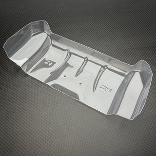 R1WURKS R1B Rear Wing, 7 Inch, Clear, Pre-Cut