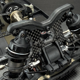 R1WURKS (CAT PB Series) Front Carbon Fiber Shock Tower - R1 Brushless Motor Lab, LLC.