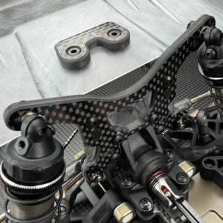 R1WURKS (CAT PB Series) Rear Carbon Fiber Shock Tower - R1 Brushless Motor Lab, LLC.