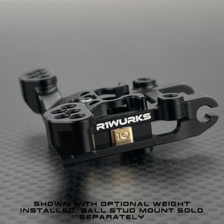 R1WURKS (B7 Series) Front Ball Stud Mount Weight (10g)