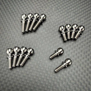 R1WURKS (B7.1 Series) Turnbuckle Ball Stud Set, Titanium, 14pcs