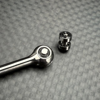 R1WURKS R1B Ultra-lightweight Titanium CVA Bones w/ Ball Bearing Barrel, 69mm