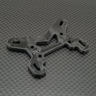 R1WURKS (22X-4 2.0 Series) Carbon Fiber Front Shock Towers