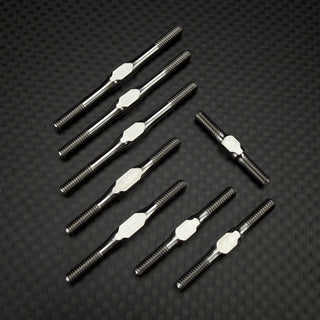 R1WURKS (RC10 Series) Titanium Turnbuckle Set, M3.5