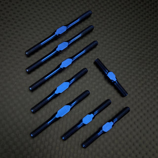 R1WURKS (RC10 Series) Titanium Turnbuckle Set, M3.5