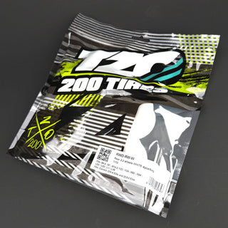 TZO Tires 2.2" 1/10 Buggy Rear Wheels, 4PCS