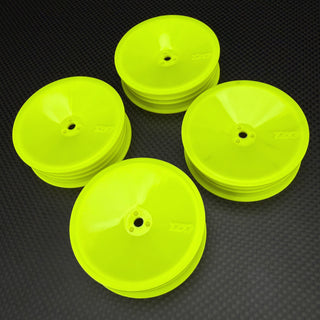 TZO Tires 2.2" 1/10 2WD CARPET SLIM Buggy Front Wheels, 4PCS