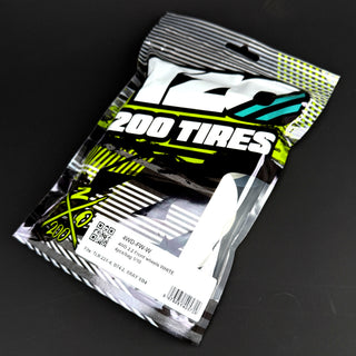 TZO Tires 2.2" 1/10 4WD Buggy Front Wheels, 4PCS