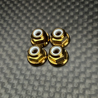 R1WURKS Titanium M3 Flange Locknuts - R1 Brushless Motor Lab, LLC.