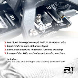 R1WURKS B7 Steering Bellcranks, Aluminum