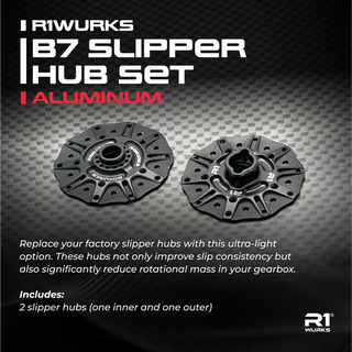 R1WURKS (Fits B7 / B7.1 Series) Slipper Hub Set, Aluminum
