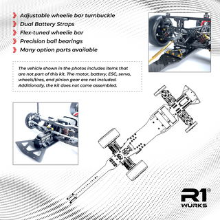 R1WURKS DC1.2 Drag Car Kit