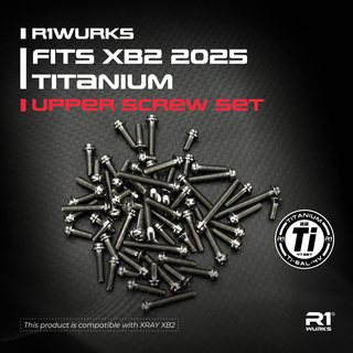 R1WURKS Fits XB2 2025 Titanium Upper Screw Set