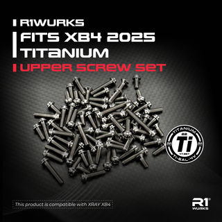 R1WURKS Fits XB4 2025 Titanium Upper Screw Set