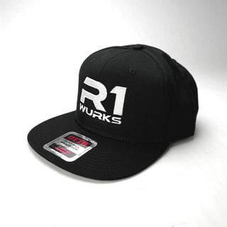 Black Hat With  White R1 WURKS LOGO