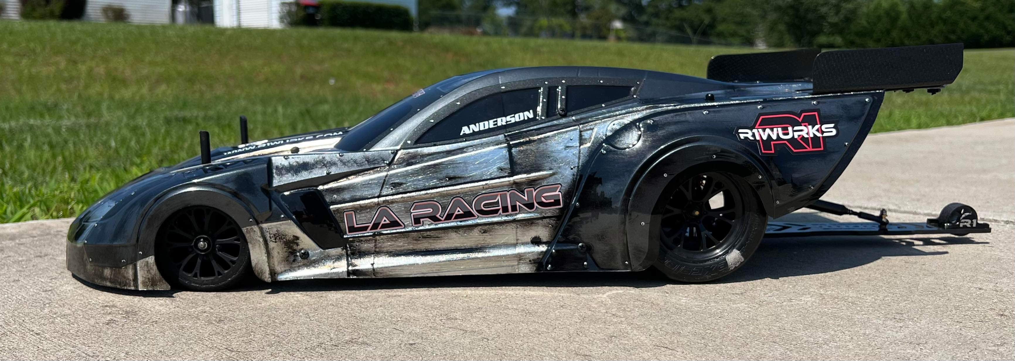 R1WURKS GTC Rapid Drag Racing Body – R1 Brushless Motor Lab, LLC.