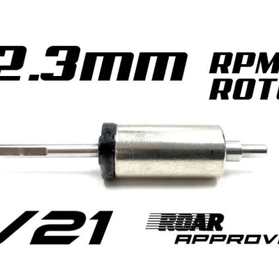 R1 V21 12.3mm replacement rotor for 25.5 123705 C3 - R1 Brushless Motor Lab, LLC.