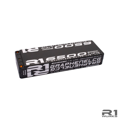 6500mah 7.4v 200c 2s Graphene LCG Lipo - R1 Brushless Motor Lab, LLC.