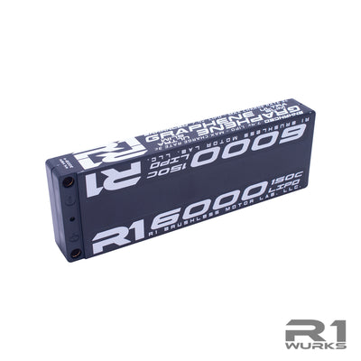 6000mah 150C 7.4V 2S Ultra Slim Graphene Battery 030015-4