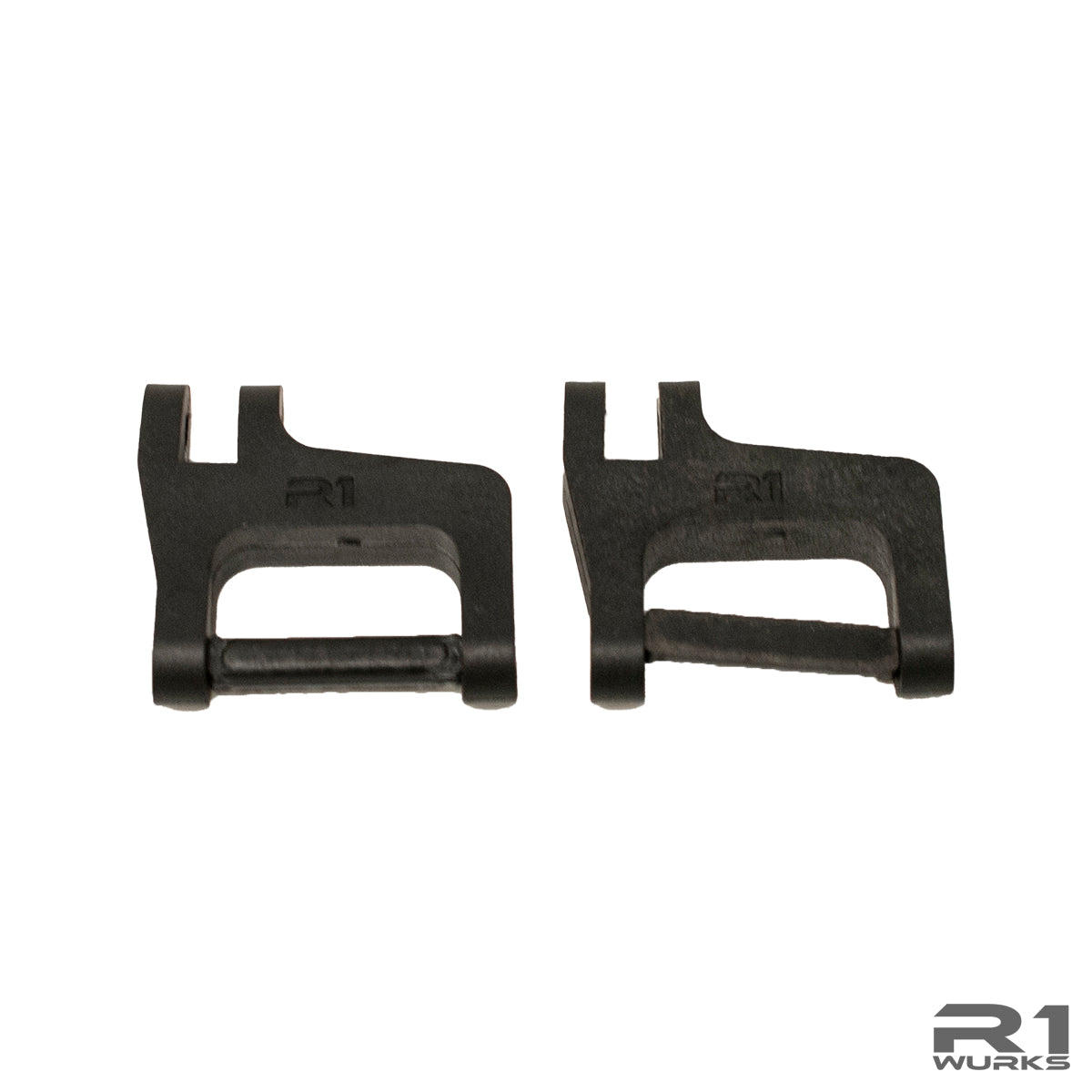 Injection Mold External Riser R1WURKS DC1 Injection Molded Rear Risers – R1 Brushless Motor Lab, LLC.