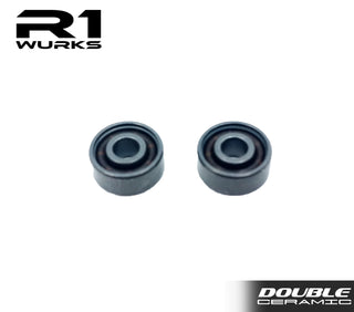 R1 10X Double Ceramic Coated Bearing w/Si3N4 Balls (2pcs) 020021 - R1 Brushless Motor Lab, LLC.
