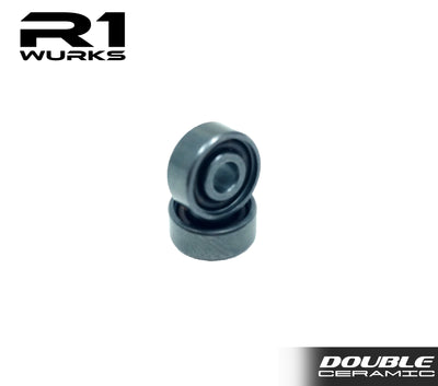 R1 10X Double Ceramic Coated Bearing w/Si3N4 Balls (2pcs) 020021 - R1 Brushless Motor Lab, LLC.