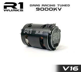 R1 3.5T V16 Drag Racing Tuned 9000kv Motor 020110 - R1 Brushless Motor Lab, LLC.