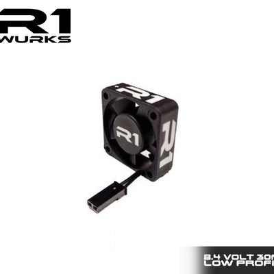 R1 8.4V Premium 30mm Low Profile Fan 060006 - R1 Brushless Motor Lab, LLC.