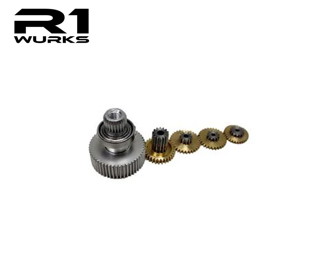R1 Replacement Servo Gear Set 050003 - R1 Brushless Motor Lab, LLC.