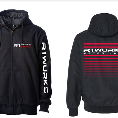 R1 Outerwear Zip Up Hoodie