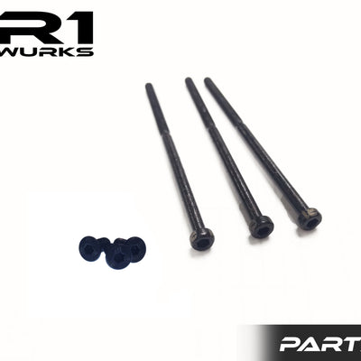 R1 V16 Screw Set 020032 (Steel) - R1 Brushless Motor Lab, LLC.