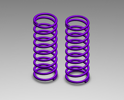 DC1 V1 Short Damper Spring Pair