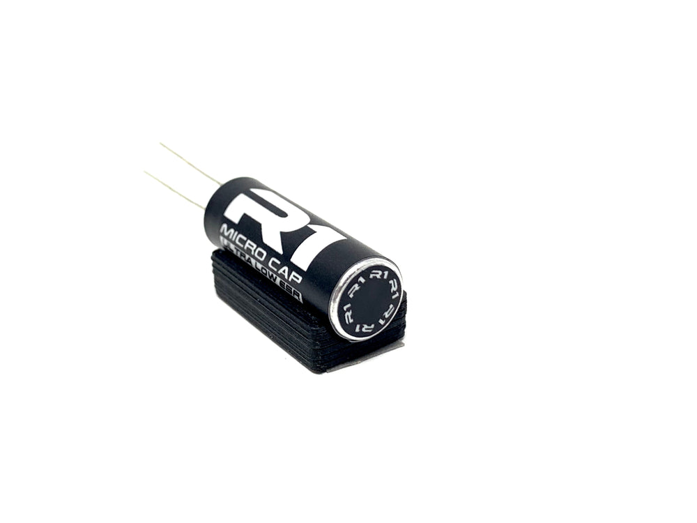 Micro cap 2S  3X to 5X more capacity than most stock ESC capacitor 040017 - R1 Brushless Motor Lab, LLC.