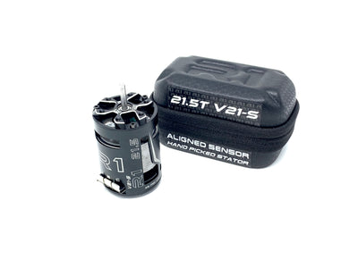 R1 21.5T V21-S w/Aligned Sensor + Hand Picked Stator ROAR 020078-3 - R1 Brushless Motor Lab, LLC.