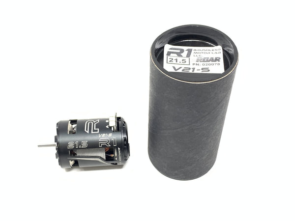 R1 21.5T V21-S Motor w/Aligned Sensor ROAR 020078-1 – R1 Brushless Motor  Lab, LLC.