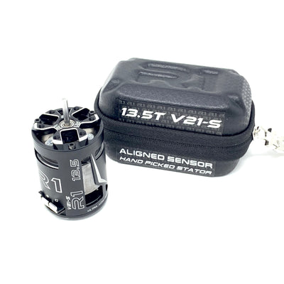 R1 13.5T V21-S Motor w/Aligned Sensor + Hand Picked Stator ROAR 020076-3 - R1 Brushless Motor Lab, LLC.